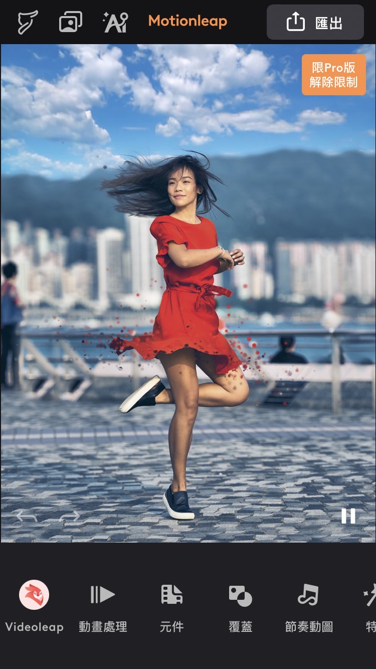 motionleap interface